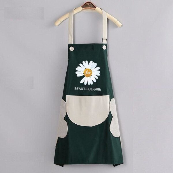 Kitchen Waterproof Apron With Pockets