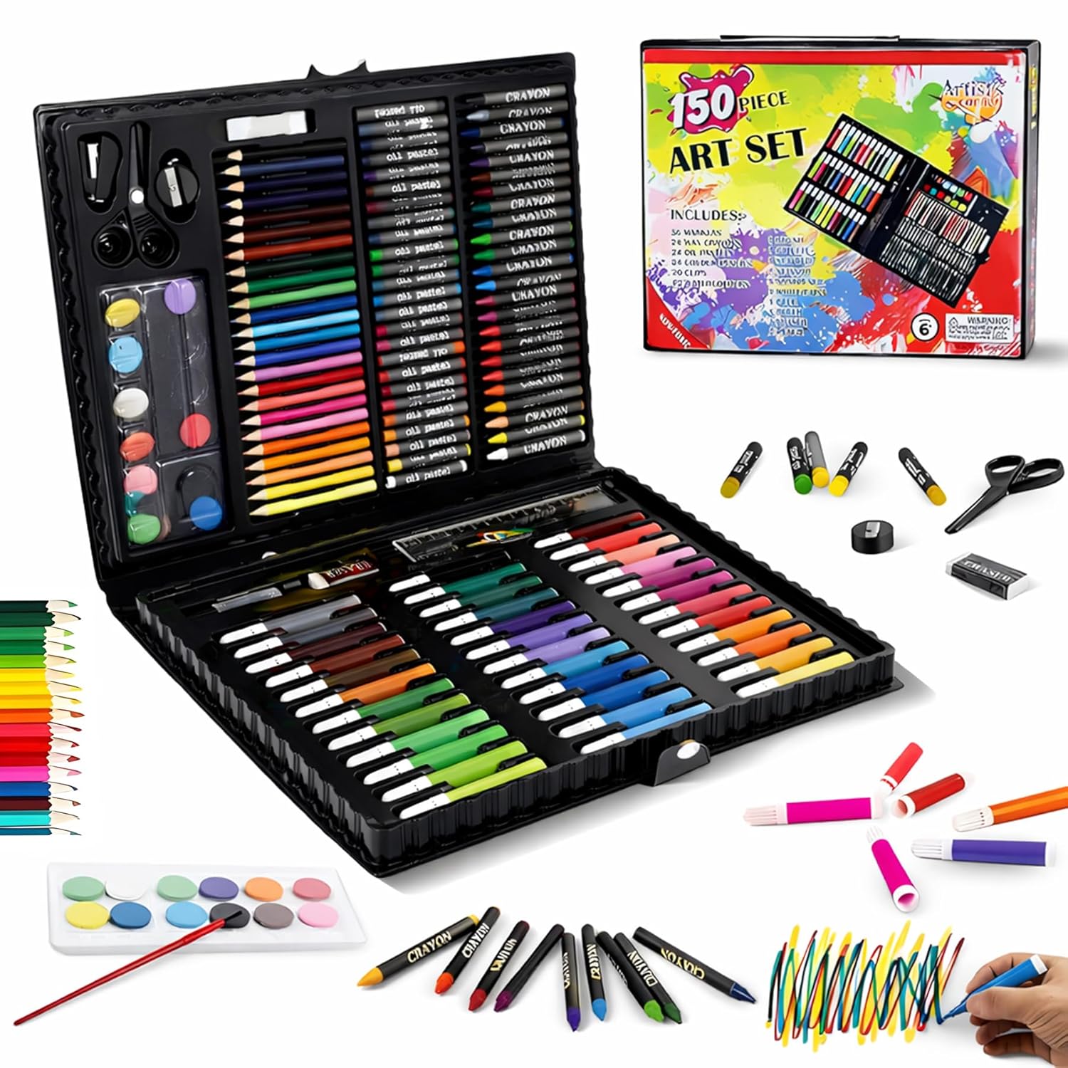 150 piece Art Set - Image 6