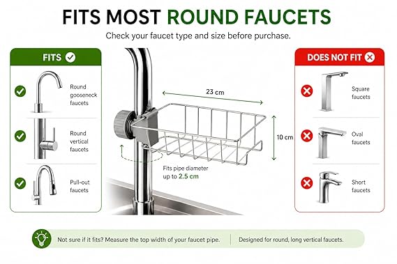 Sink faucet Stand - Sink Caddy Organizer - Image 5
