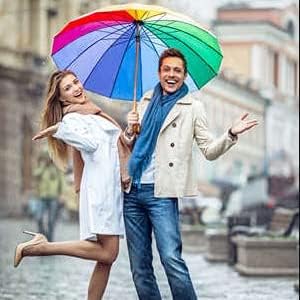 Big Rainbow Umbrella - Image 5