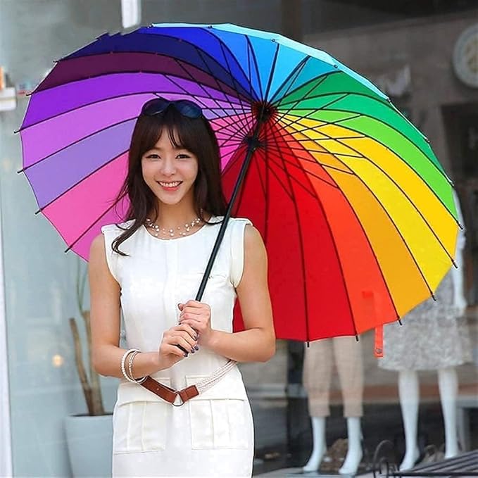 Big Rainbow Umbrella - Image 3