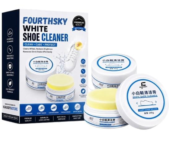 Shoe Cleaner Cream with Sponge - Image 8