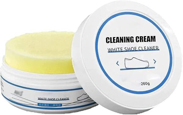 Shoe Cleaner Cream with Sponge