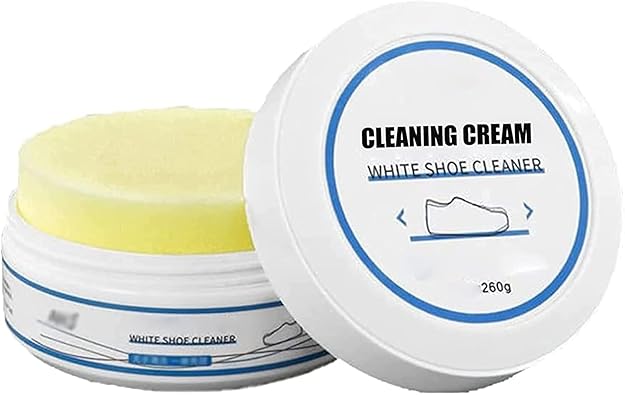 Shoe Cleaner Cream with Sponge