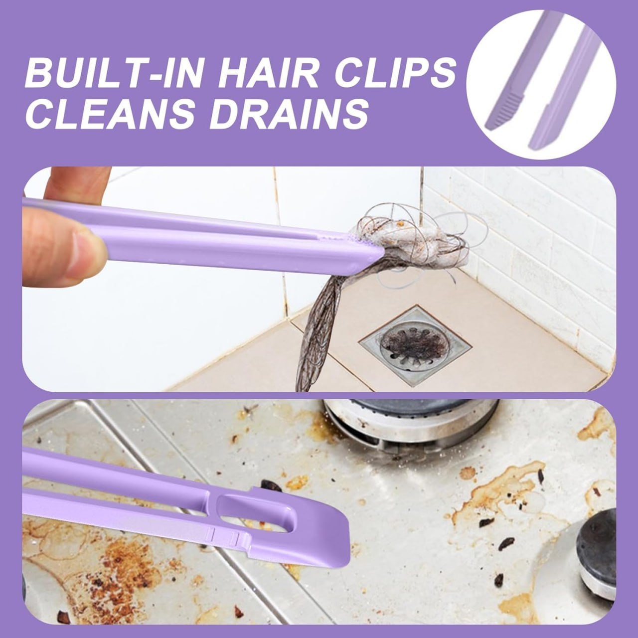 Multi-Function Rotating Crevice Cleaning Brush - Image 3