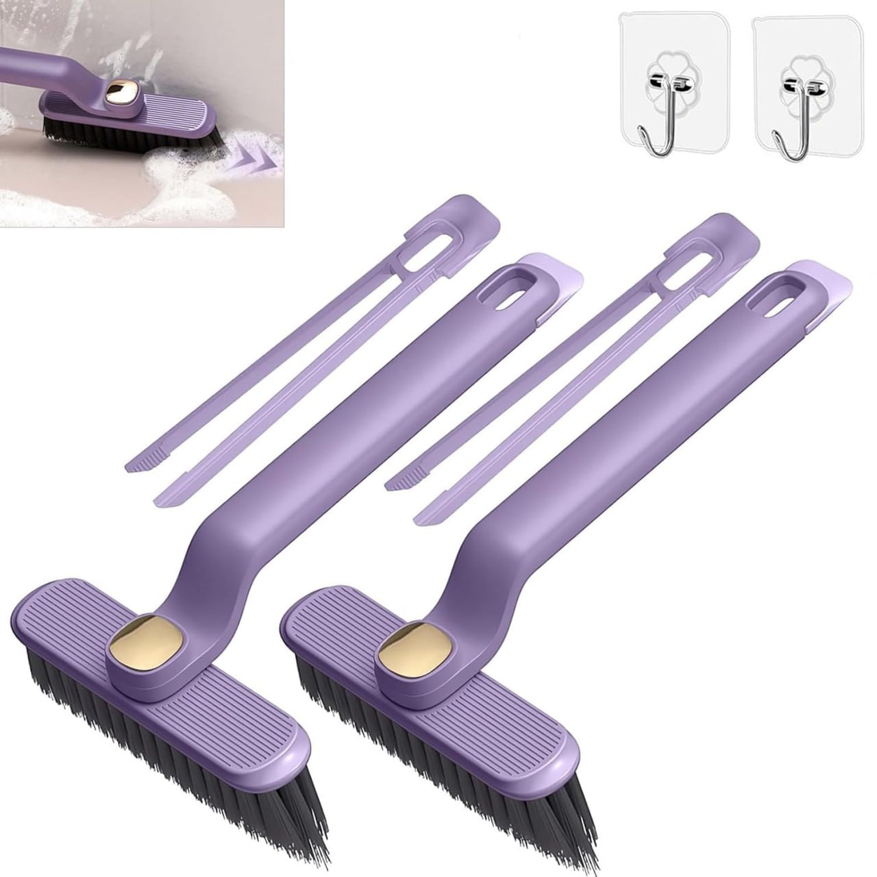 Multi-Function Rotating Crevice Cleaning Brush - Image 2
