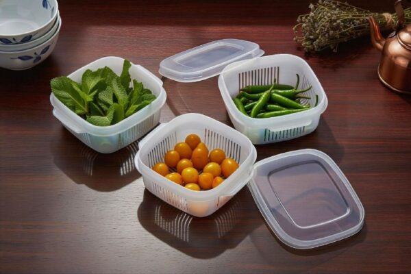 4 pcs misty container