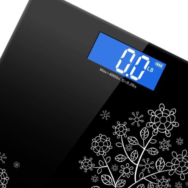 Bathroom Weight Scale [ Black ]