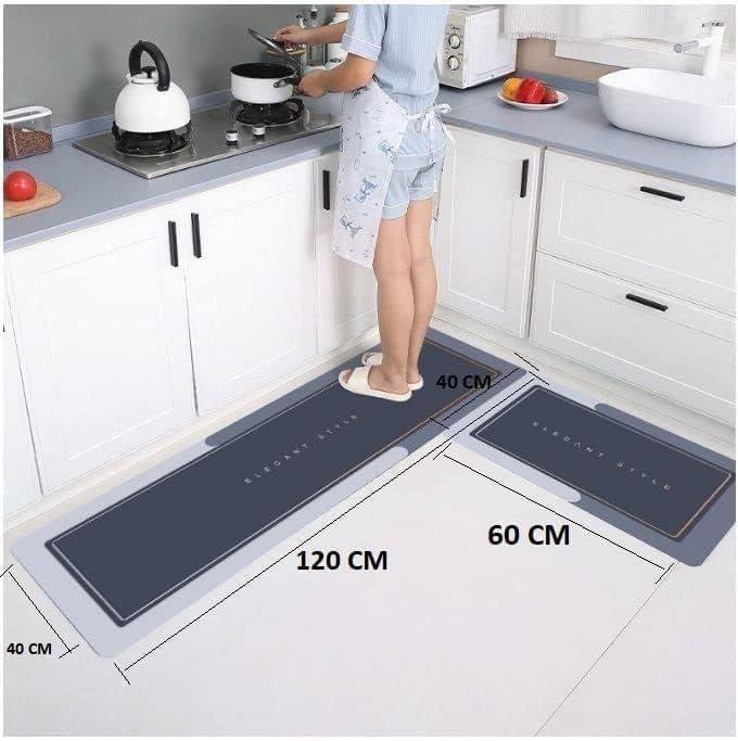 2 Pc Kitchen Floor Mat