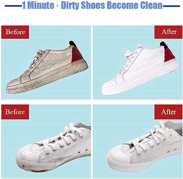 Shoe Cleaner Cream with Sponge - Image 2